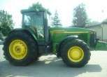 John Deere 8310 230 KM widok z boku korbanek.pl