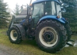 Ciągnik rolniczy New Holland TD80D Plus z ładowaczem używany