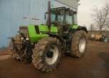 Używany ciągnik rolniczy Deutz Fahr Agrostar 6.61 z przednim TUZ + WOM oraz wyjściami hydraulicznymi  na przód