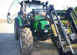 Deutz Fahr Agrotron 100 z ładowaczem Stoll
