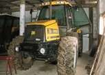 Przód żółtego używanego ciągnika JCB Fastrac 1135 z 1997 roku 