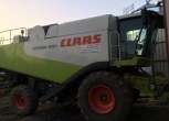 Kombajn zbożowy Claas Lexion 570 rok produkcji 2007 widok z prawej strony