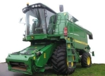  WTS 9650i JD kombajn maszyny rolnicze korbanek na polu