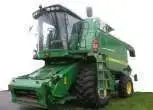  WTS 9650i JD kombajn maszyny rolnicze korbanek na polu