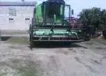 Używany kombajn do zbioru zbóż z hederem firmy DEUTZ FAHR model M2580 maszyny używane korbanek.pl