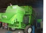Widok z tyłu zielony kombajn Deutz-Fahr 5485 HT w idealnym stanie rok produkcji 2007 korbanek.pl