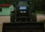 Ciągnik rolniczy New Holland TM 125 moc 125 koni