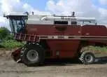 Używany kombajn do zbioru zboża LAVERDA 3890 zdjęcie boczne kombajnu korbanek.pl