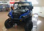 Niebieski Quad Polaris seria  General 1000 XP Premium EPS z salonu quadów Polaris spółki Korbanek 