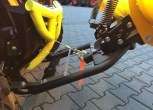 Scrambler 1000 XP Quad Polaris zamontowany pług sniezny z przodu pojazdu korbanek.pl