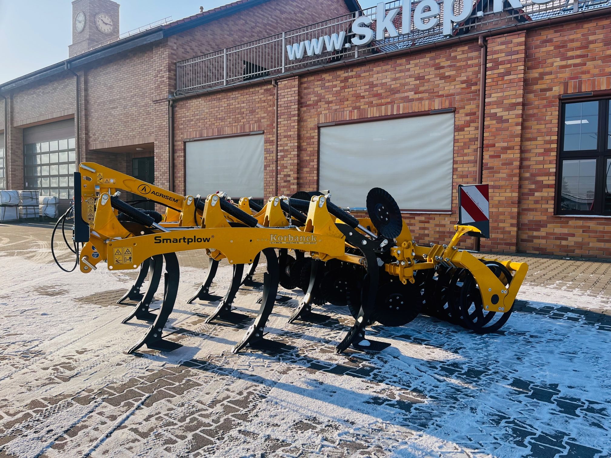Agregat agrisem Smartplow 3,0 m do uprawy bezorkowej podorywkowej uproszczonej