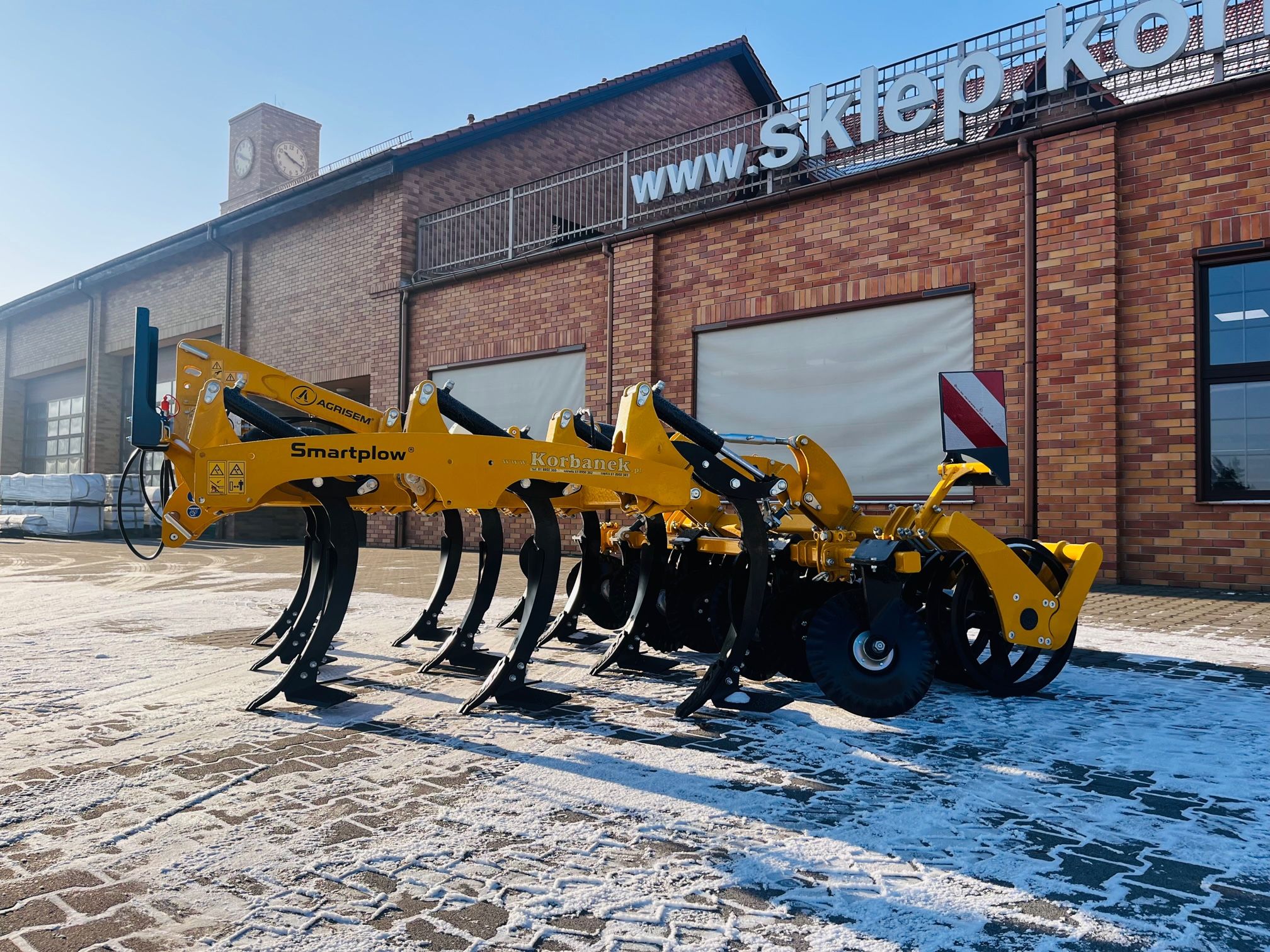 Agregat agrisem Smartplow 3,0 m do uprawy bezorkowej podorywkowej uproszczonej
