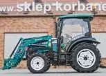 Ciągnik rolniczy Arbos 3055 z ładowaczem widok z lewej strony
