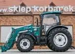 Ciągnik rolniczy Arbos 4090 z ładowaczem Hydramet widok z lewej strony