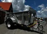 Rozrzutnik obornika Cynkomet ZEUS N-114 Ładowność 14 ton Plac Kobranek