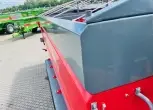 Duża ogromna przyczepa przeladowcza unia group bizon 36 3-osiowa plac korbanek