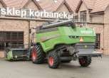 Tył używanego niemieckiego kombajnu marki Fendt seria 6335