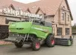Kombajn używany Fendt 6335 z zamontowanym siekaczem słomy i rozrzutnikiem plew