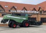 Heder FT 620 PowerFlow z 2 kosami do zbioru rzepaku zamontowany na kombajni Fendt 6335 C