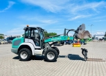 Ładowarka kołowa Kramer KL 19.5 L plac firma Korbanek