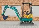 Mini koparka Lovol Korbanek, Nachi, Eaton, Yanmar bok maszyny