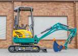 Mini koparka Lovol Korbanek, Nachi, Eaton, Yanmar ramię opuszczone zamknięte