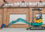 Mini koparka Lovol Korbanek, Nachi, Eaton, Yanmar ramię maksymalny zasięg kopania