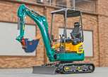 Mini koparka Lovol Korbanek, Nachi, Eaton, Yanmar ramię zamknięta łyżka