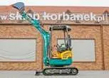 Mini koparka Lovol Korbanek, Nachi, Eaton, Yanmar ramię otwarta łyżka