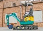 Mini koparka Lovol Korbanek, Nachi, Eaton, Yanmar ramię kabina zamknięta łyżka