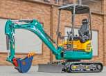 Mini koparka Lovol Korbanek, Nachi, Eaton, Yanmar ramię zamknięta łyżka