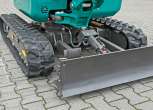 Mini koparka Lovol Korbanek, Nachi, Eaton, Yanmar lemiesz wąskie podwozie
