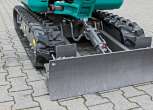 Mini koparka Lovol Korbanek, Nachi, Eaton, Yanmar wąskie gąsienice wąski lemiesz