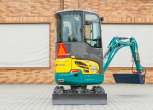 Mini koparka Lovol Korbanek, Nachi, Eaton, Yanmar kabina tył ukos