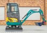 Mini koparka Lovol Korbanek, Nachi, Eaton, Yanmar kabina bok ukos
