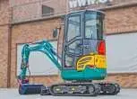 Mini koparka Lovol Korbanek, Nachi, Eaton, Yanmar kabina bok ramie łyżka skarpówka
