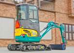 Mini koparka Lovol Korbanek, Nachi, Eaton, Yanmar kabina bok