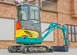 Mini koparka Lovol Korbanek, Nachi, Eaton, Yanmar kabina bok