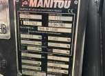 Ładowarka Manitou MLT 731 LSU tabliczka znamionowa