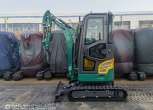 Mini koparka Lovol Korbanek, Nachi, Eaton, Yanmar kabina prezentacja