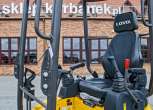 Mini koparka Lovol Korbanek, Nachi, Eaton, Yanmar siedzenie