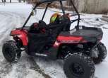 Czerwony Quad Polaris Ace 150 atv dziecięce www.korbanek.pl