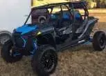184 KM RZR Turbo na obrazku przedstawiono wymiary pojazdu quad korbanek.pl atv