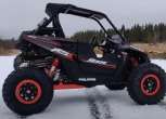 Quad Polaris RZR RS 1 felgi aluminiowe klasyczna kierownica Korbanek atv
