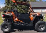 Atv Polaris RZR drzwi pełne amortyzatory Evans quad do wyścigów