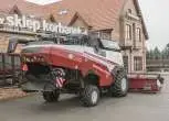 Rostselmash RSM 161 widok od strony zbiorniku paliwa