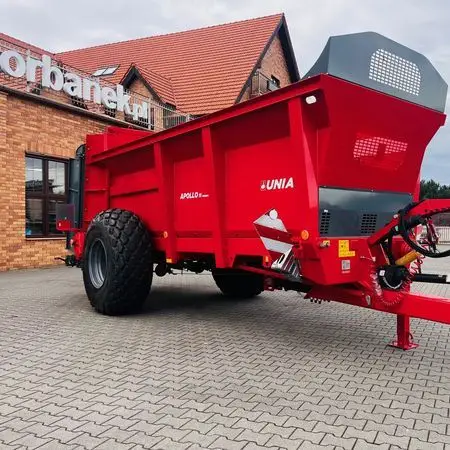 Jednoosiowy rozrzutnik obornika Unia Group Apollo 11 Premium