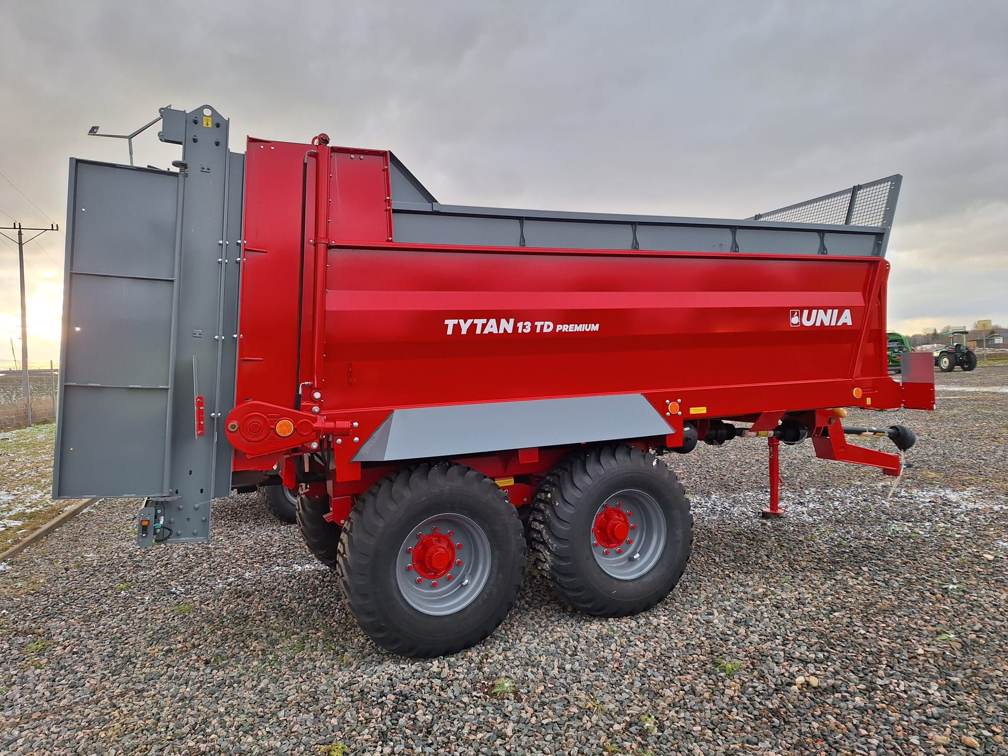 Rozrzutnik obornika Unia Group tandem Tytan 13 PREMIUM TD