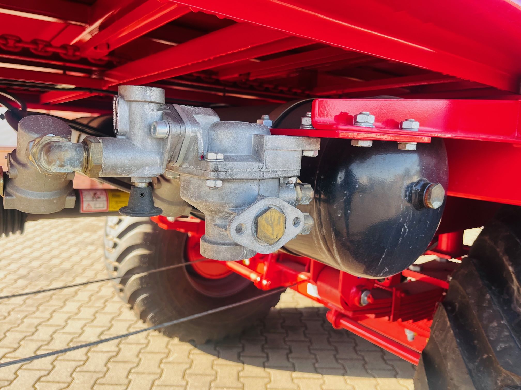 Rozrzutnik obornika Unia Group tandem Tytan 18 PREMIUM TD adapter poziomy plus tarczowy