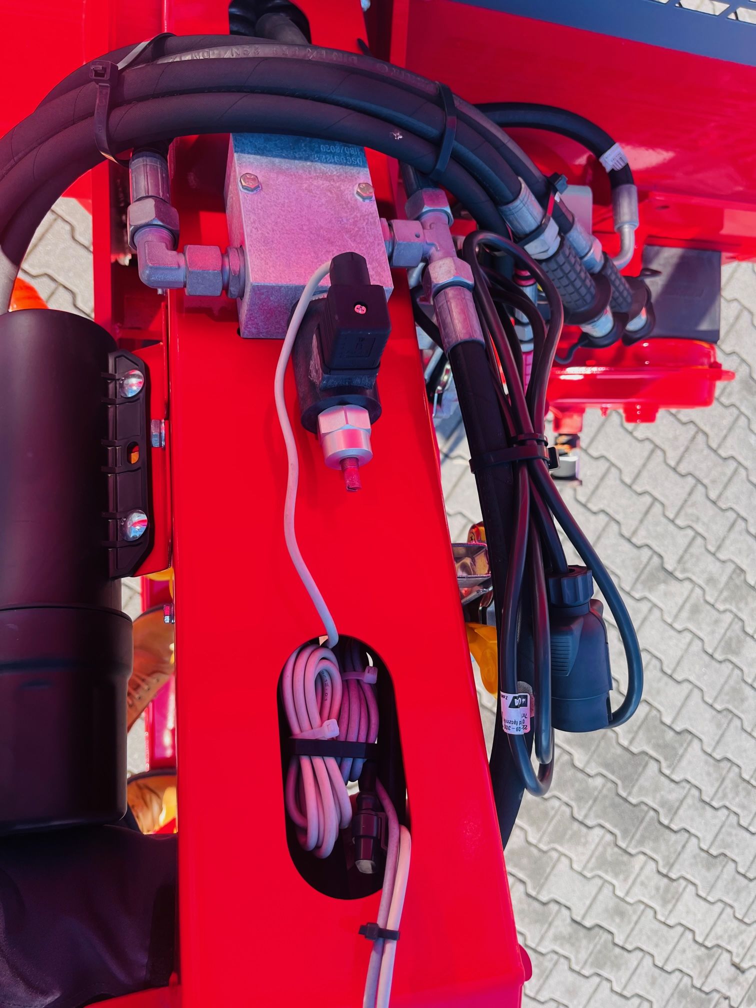 Rozrzutnik obornika Unia Group tandem Tytan 18 PREMIUM TD adapter poziomy plus tarczowy